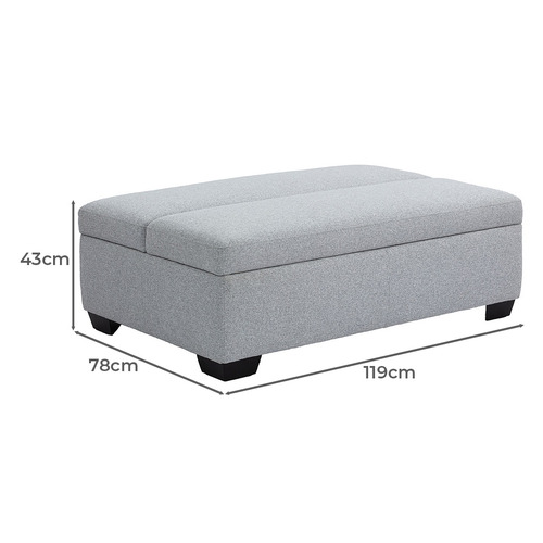 Sofa bed on sale with ottoman